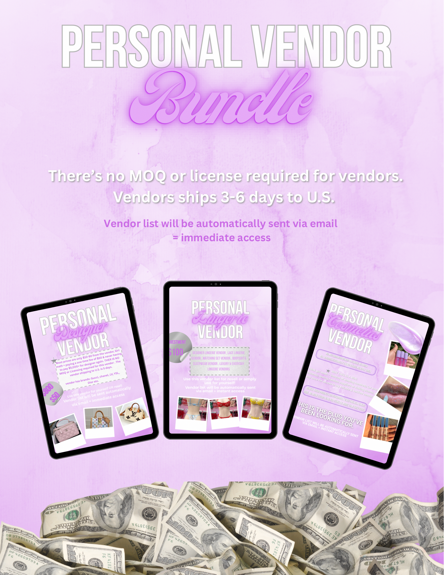 Personal Vendor Bundle
