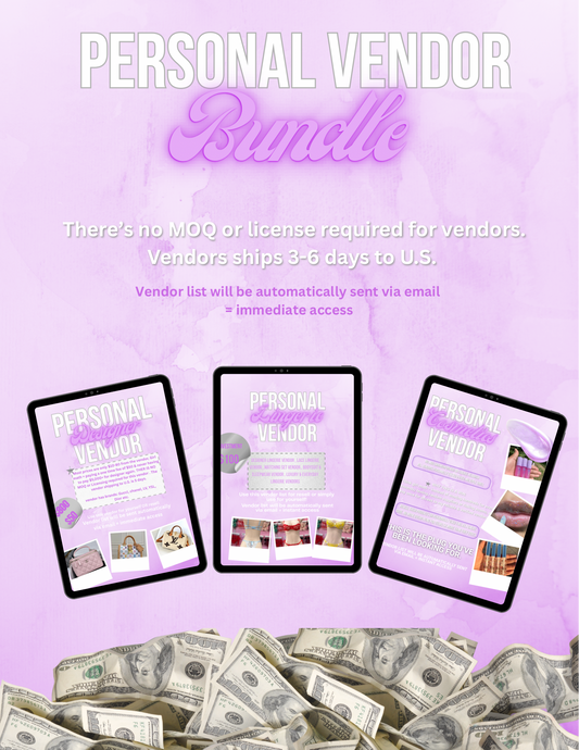 Personal Vendor Bundle